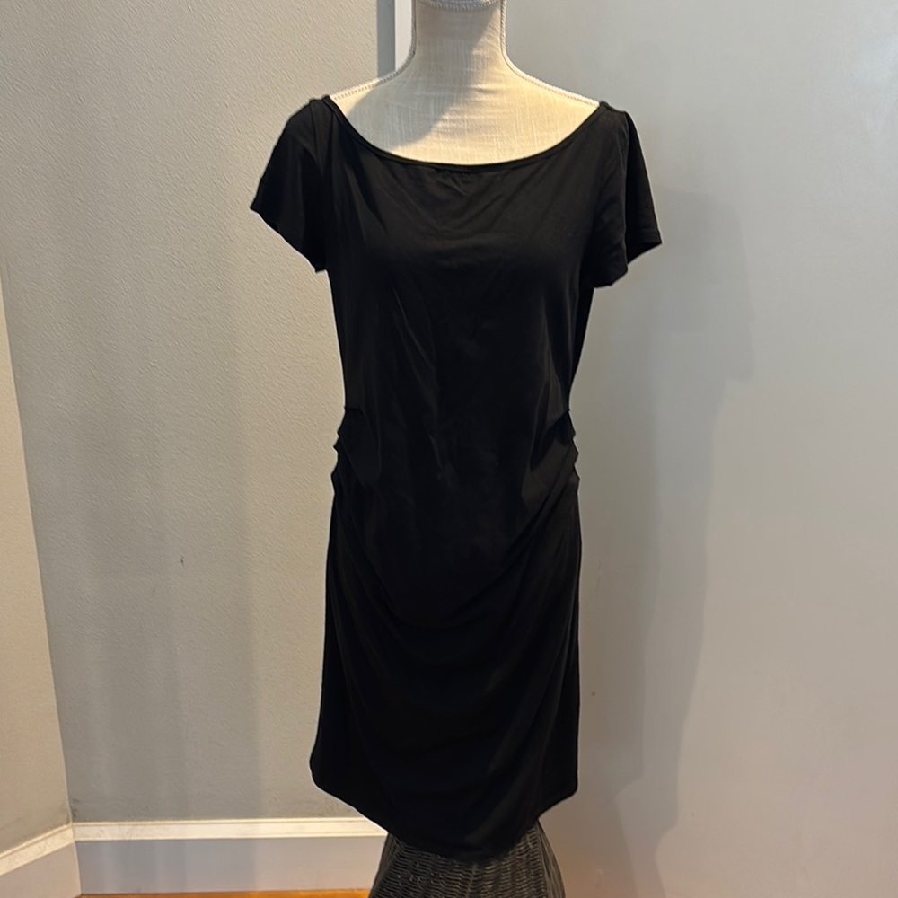 Stowaway Black Maternity Dress
